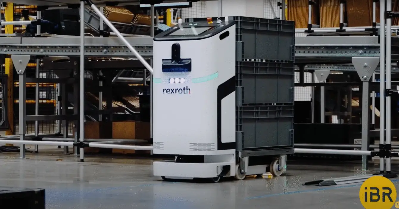 SALMA w konfiguracji z robotem Active Shuttle Rexroth